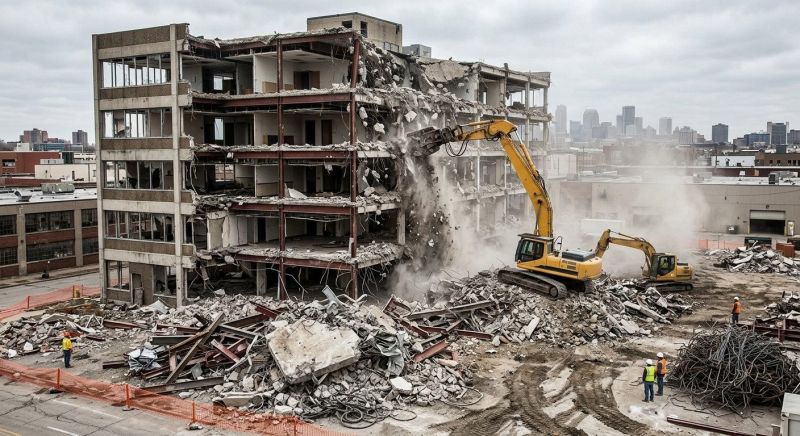 Commercial Building Removal in Houston, TX